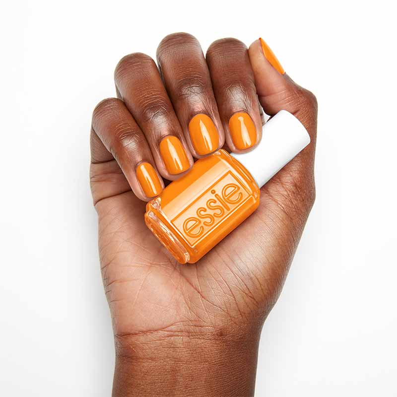 Essie Original Nail Polish Summer Collection 2022 | orange nail polish for summer nails | break it sundown