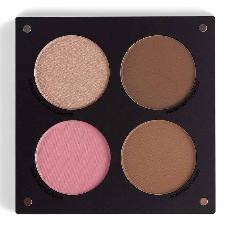 Rosie for Inglot Afterglow Skin Palette | rosie connolly | bronze glow face palette | inglot x rosie