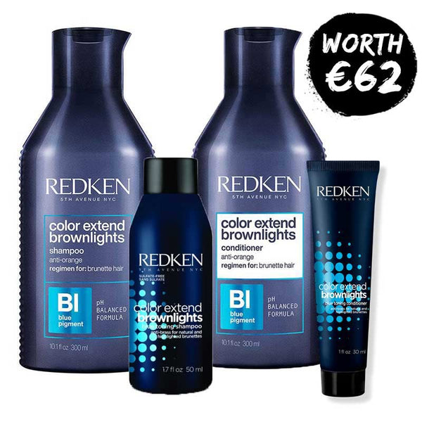 Redken Colour Extend Brownlights Home and Away Bundle