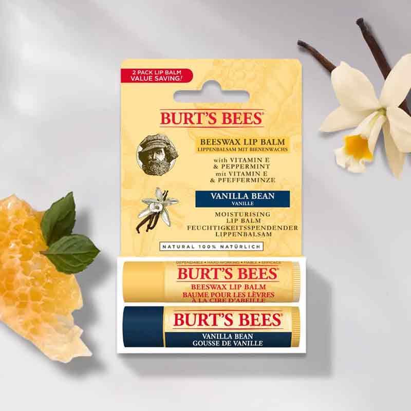 Burt's Bees Beeswax & Vanilla Lip Duo