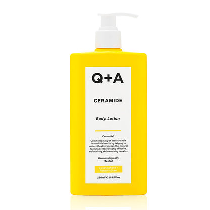 Q+A Ceramide Body Lotion | strengthen skin barrier body care