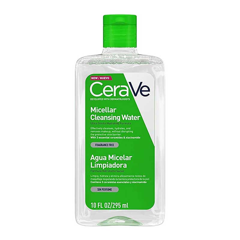 CeraVe Micellar Cleansing Water | face cleanser | makeup remover | niacinamide | non-comedogenic 