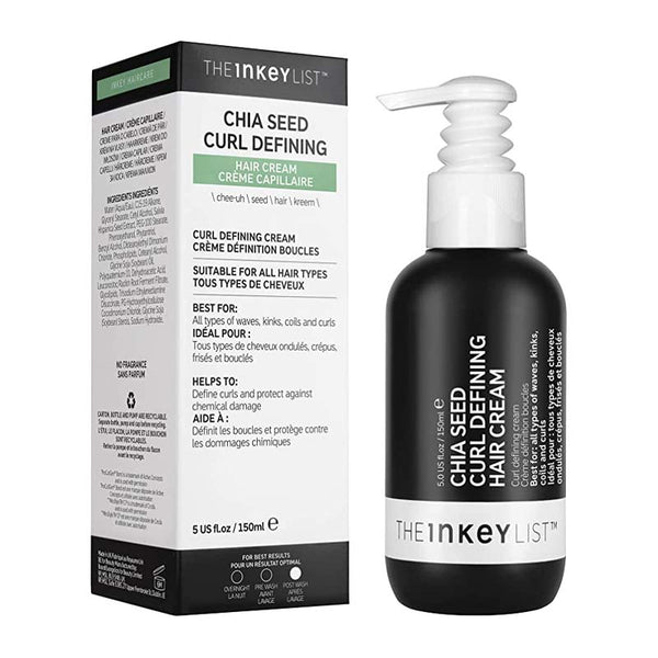 The INKEY List Chia Seed Curl Defining Hair Treatment | cream to define curls | curl treatment