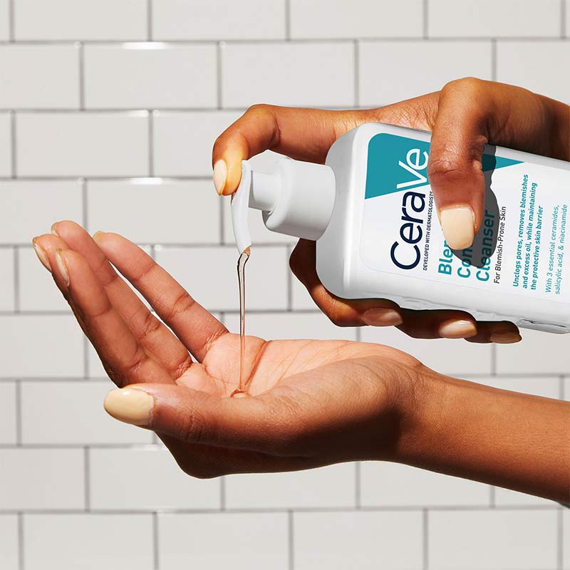 CeraVe Blemish Control Cleanser | ceramides to maintain the skin's natural barrier