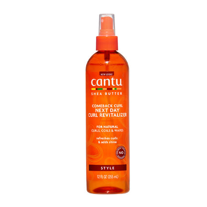 Cantu comeback curl next day revitalizer spray | Frizz taming spray | smooth hair | Shea butter