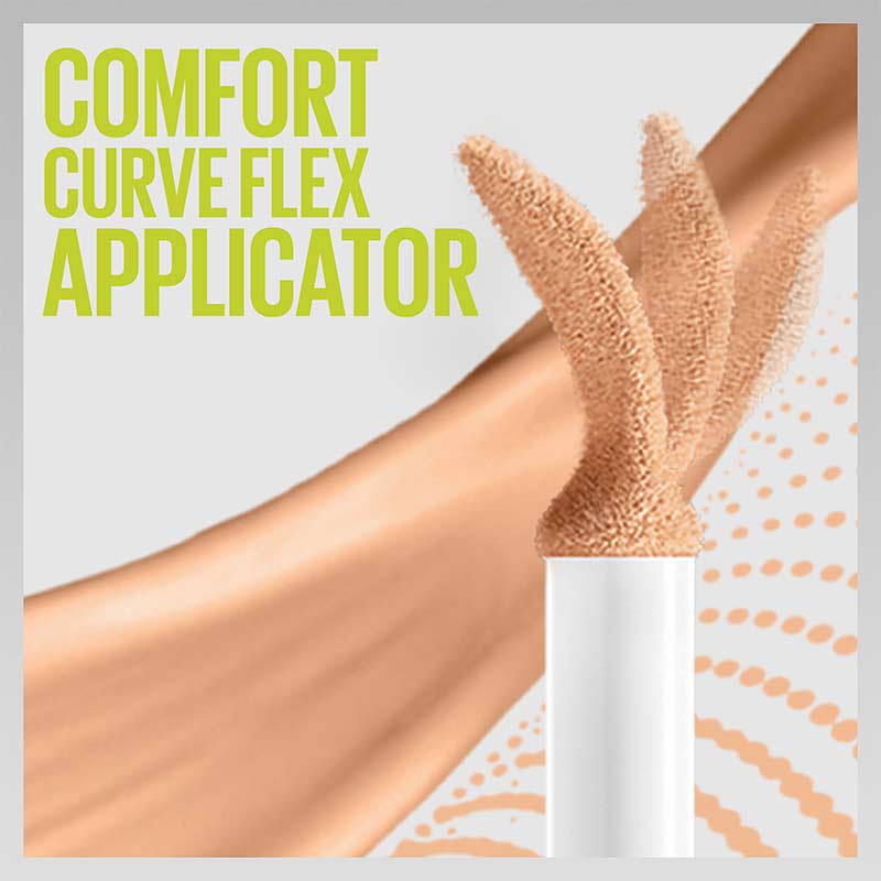 Maybelline SuperStay 30H Concealer | comfort curve flex applicator 