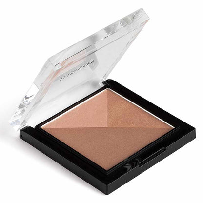 Rosie For Inglot Bronzed Veil Multicolour Powder | coral veil | vegan and cruelty free | PRESSED POWDER