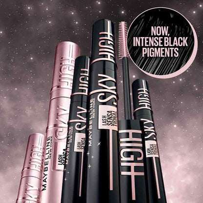 Maybelline Lash Sensational Sky High Mascara Cosmic Black | cosmic black intense black pigment mascara