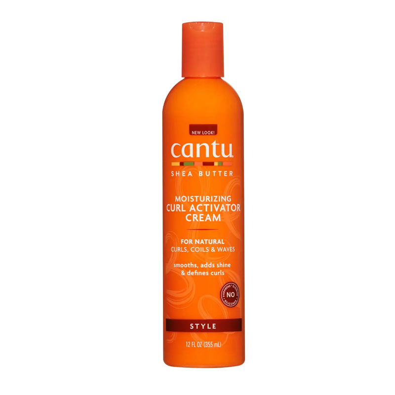 Cantu curl activator cream | Curls, coils and waves | Add shine | Add definition to curls | Smooths hair | Shea butter | Stronger hair 