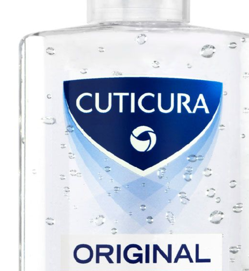 Cuticura Original Anti Bacterial Hand Sanitiser Gel - 66% Alcohol