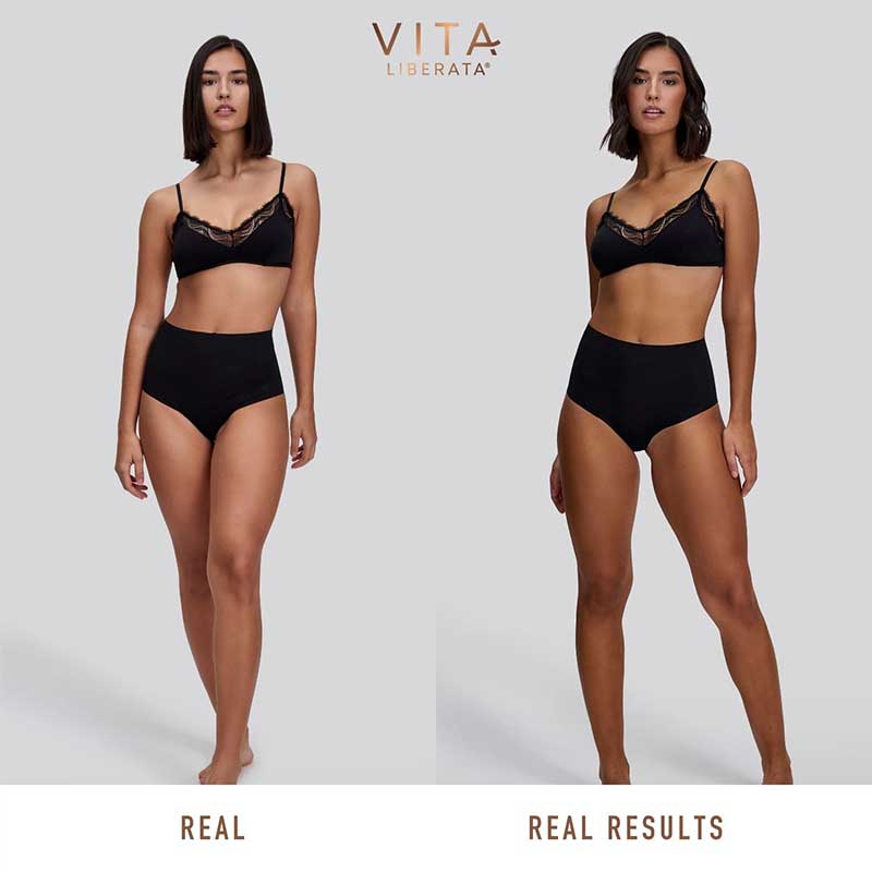Vita Liberata Tinted Tanning Mousse | before and after tinted tanning mousse | real results