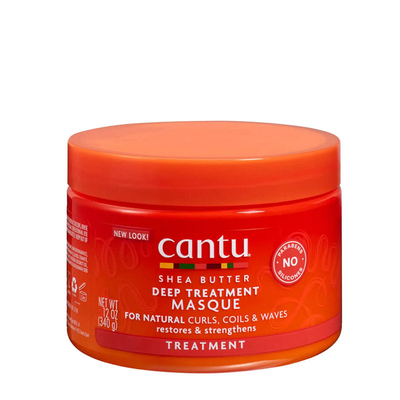 Cantu deep treatment masque | Curls, coils and waves | Restores and strengthens | Add moisture| Shea butter | Award winning formula | Protect hair