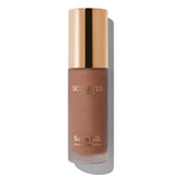 Sculpted By Aimee Connolly Satin Silk Longwear Foundation| radiant | medium to high coverage | flawless base | feels lightweight | skin | satin silk finish | glides smoothly | complexion | won't clog pores | Infused with skin-loving ingredients | hydrating formula | nourished | plump | foundation | sit comfortably | 8+ hours.