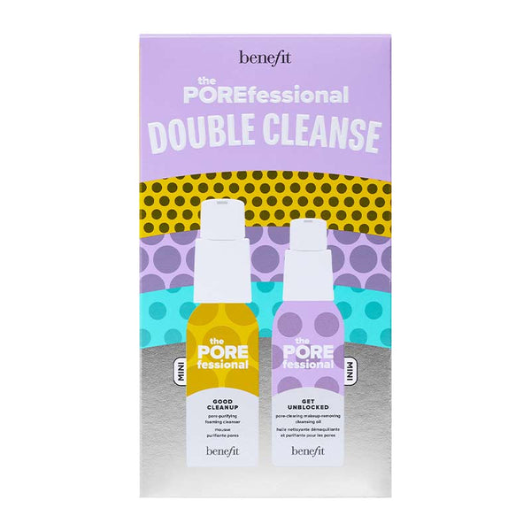 Benefit Cosmetics The Porefessional Double Cleanse | Gift Set | essentials | good cleanup | get unblocked 