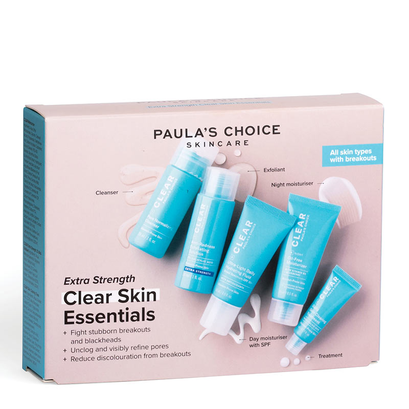 Paula's Choice Trial Kit Clear Extra Strength | skin clearing skincare | blemish prone skin