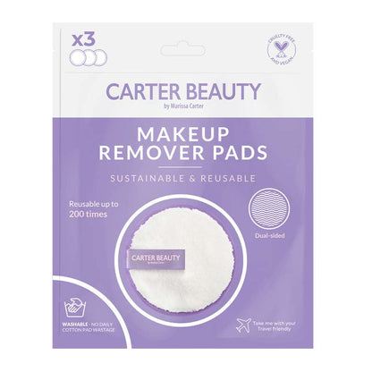 Carter Beauty By Marissa Carter Makeup Remover Pads | washable pads for removing makeup