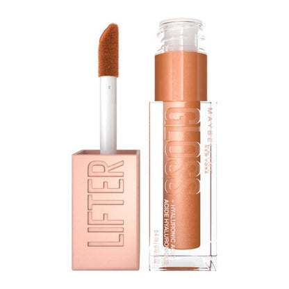 Maybelline Lifter Gloss | shade gold | shimmery lip gloss