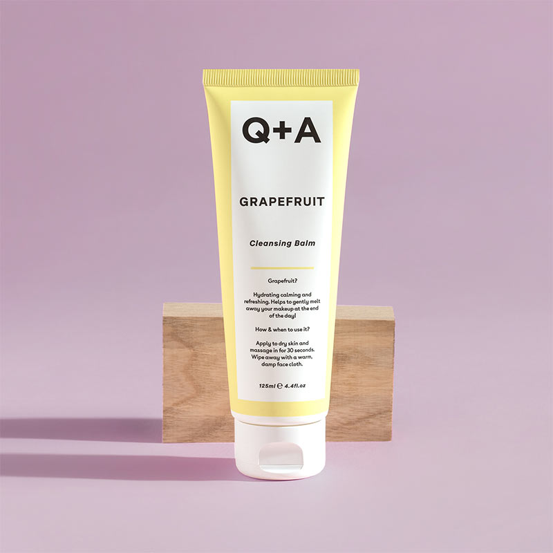 Q+A Grapefruit Cleansing Balm | healing cleanser