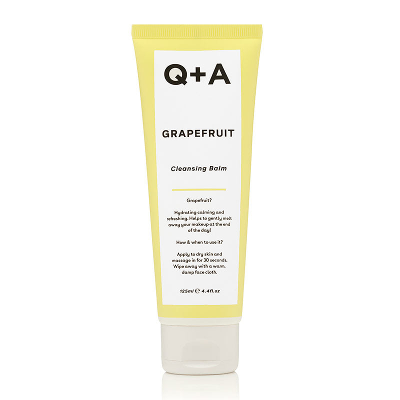 Q+A Grapefruit Cleansing Balm | fruity cleansing balm