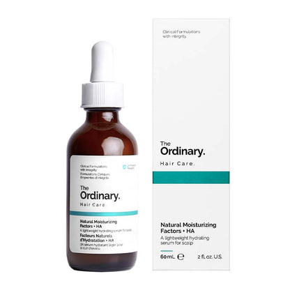 The Ordinary Natural Moisturizing Factors + HA for Hair | skin protection on scalp | squalane haircare | hyaluronic acid haircare