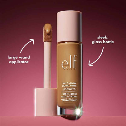 e.l.f. Halo Glow Liquid Filter | Natural Makeup | Blur pores | Natural Glow | Dewy finish | e.l.f. Holy Grail | Skin Loving Ingredients | Makeup hybrid