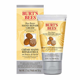 Burt's Bees Shea Butter Hand Repair Cream | hydrate dry flaky hands | vitamin E hand cream