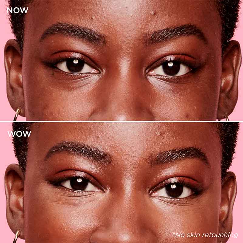 Benefit Boi-ing Bright On Concealer before and after shade hazelnut