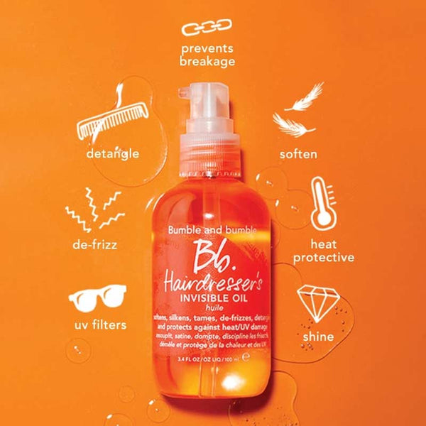 Bumble and bumble Hairdresser's Invisible Oil hair styling oil | lightweight hair oil
