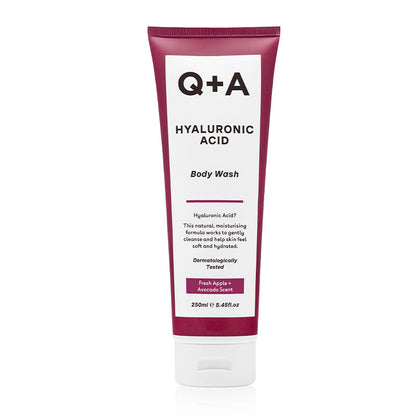 Q+A Hyaluronic Acid Body Wash | hydrating body wash hyaluronic acid