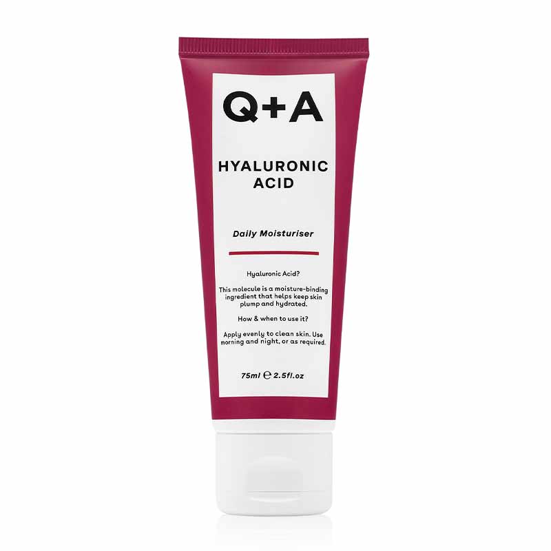 Q+A Hyaluronic Acid Moisturiser | plump moisturiser