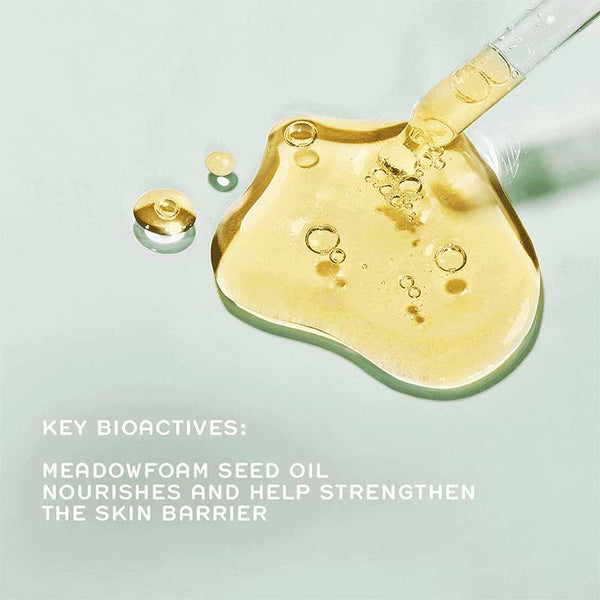 REN Evercalm Barrier Support Elixir | meadowfoam seed oil | nourishes and help strengthen the skin barrier