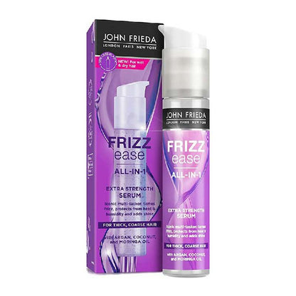 John Frieda Frizz Ease Extra Strength Serum | hair essentials | hair oil | hair must have | john frieda | frizz ease | best product for fizzy hair 