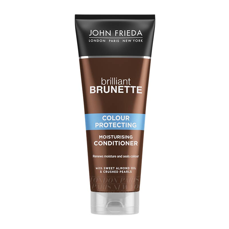 John Frieda Brilliant Brunette Colour Protecting Conditioner | Brunette conditioner | hydrating conditioner