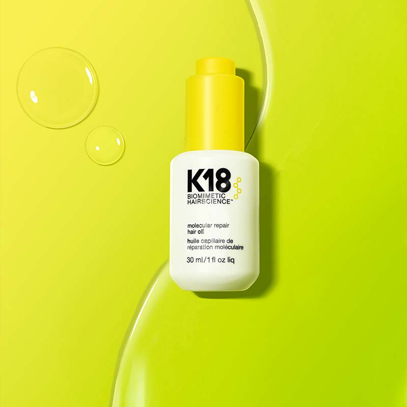K18 Molecular Repair Hair Oil | hair oil | strengthening hair oil | repair hair oil | repair hair oil | dry hair | dull hair | strengthening hair oil 
