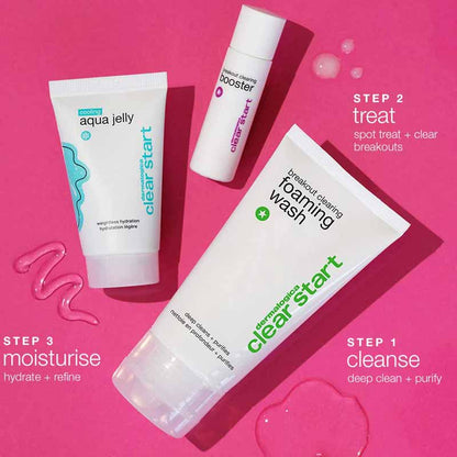 Dermalogica Clear Start Breakout Clearing Kit | full breakout skincare routine