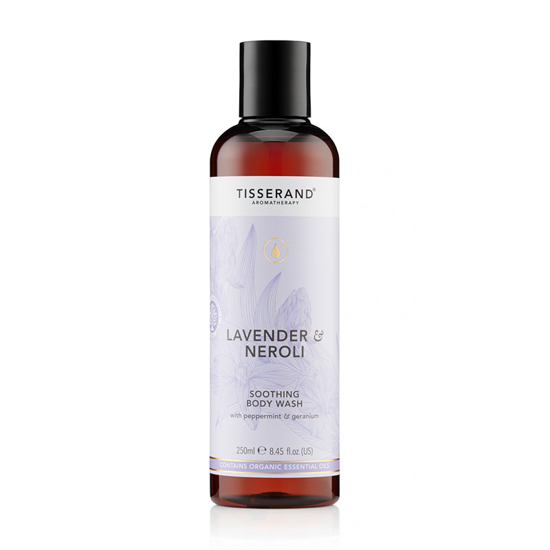 Tisserand Lavender and Neroli Body Wash | Soothing | bath liquid | bath gel | shower gel