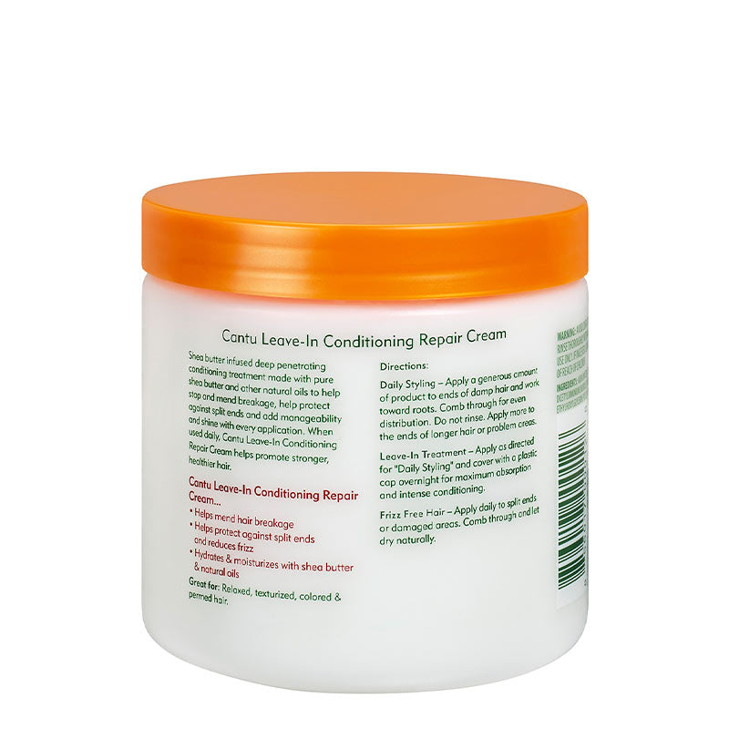 Cantu Leave in Conditioning repair cream | Promote healthy hair | Nourish hair | Protect against breakage and split ends