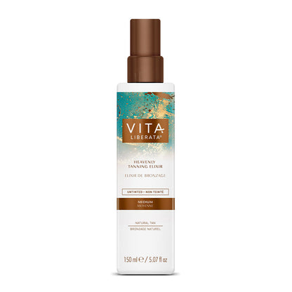 Vita Liberata Heavenly Tanning Elixir Untinted | shade medium | buildable tan | vegan tan
