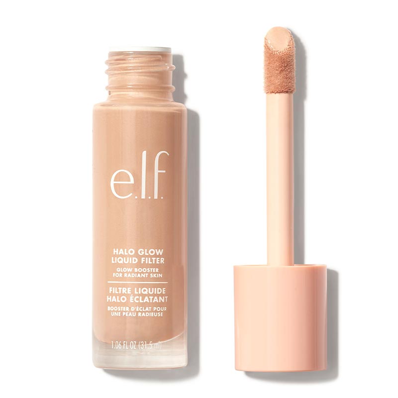 e.l.f. Halo Glow Liquid Filter | e.l.f. Holy Grail | Hero Product | Glowy Finish | Complexion Boosting | Skincare Makeup Hybrid | Hyaluronic Acid | Squalane | Moisture and Hydrate under makeup