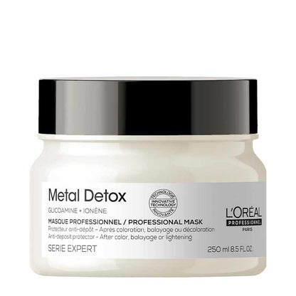 L’Oréal Professionnel Metal Detox Anti-Deposit Protector Mask | hair treatment | after colour and balayage | metals in water | get rid of product build up in hair