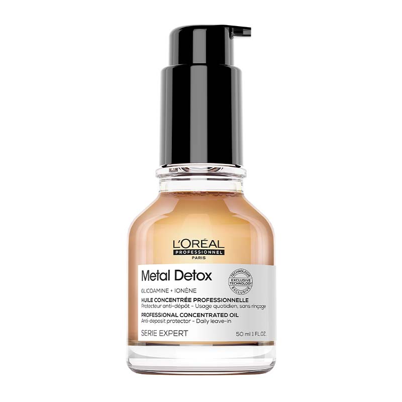 L'Oreal Professionnel Metal Detox Anti-Deposit Protector Concentrated Oil | styling oil