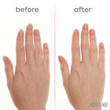 Essie Nail Care Hard To Resist Strengthener | before and after clear nail strengthener | glow and shine nails | colour correcting nail polish