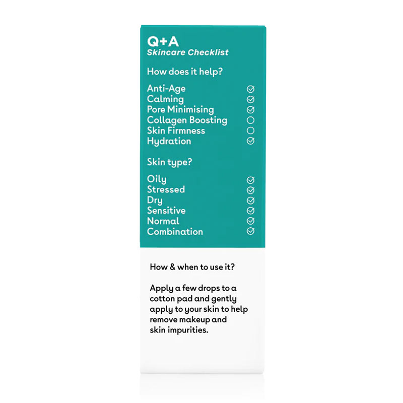 Q+A Niacinamide Daily Toner | oily skin toner for everyday