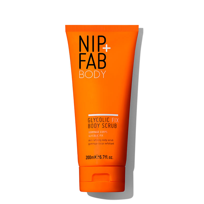 Nip + Fab Glycolic Fix Body Scrub | Glycolic Acid | exfoliation | dead skin cells