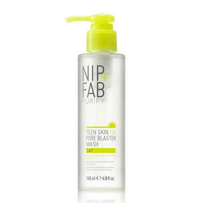 Nip + Fab Teen Skin Fix Pore Blaster Day Wash | Day Wash | face wash | cleanser | makeup remover | micellar gel | gentle cleansing