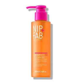 Nip + Fab Vitamin C Fix Face Wash | face cleanser | makeup remover | Vitamin C | bright skin | foaming wash | vegan face wash | vegan cleanser