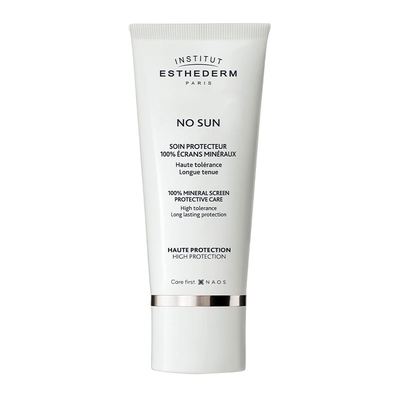 Institut Esthederm No Sun 100% Mineral Screen Protective Care | no sun mineral filters | high protection sun scream | long lasting protection sun cream