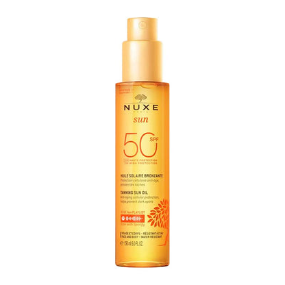 NUXE Tanning Sun Oil SPF 50 | sun & tan | tanning oil | NUXE | sun cream 