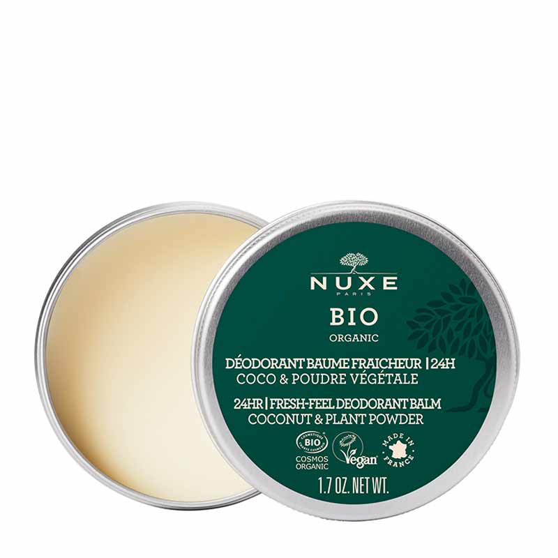 NUXE Organic 24H Fresh Feel Deodorant Balm |  deodorant | balm | vegan 