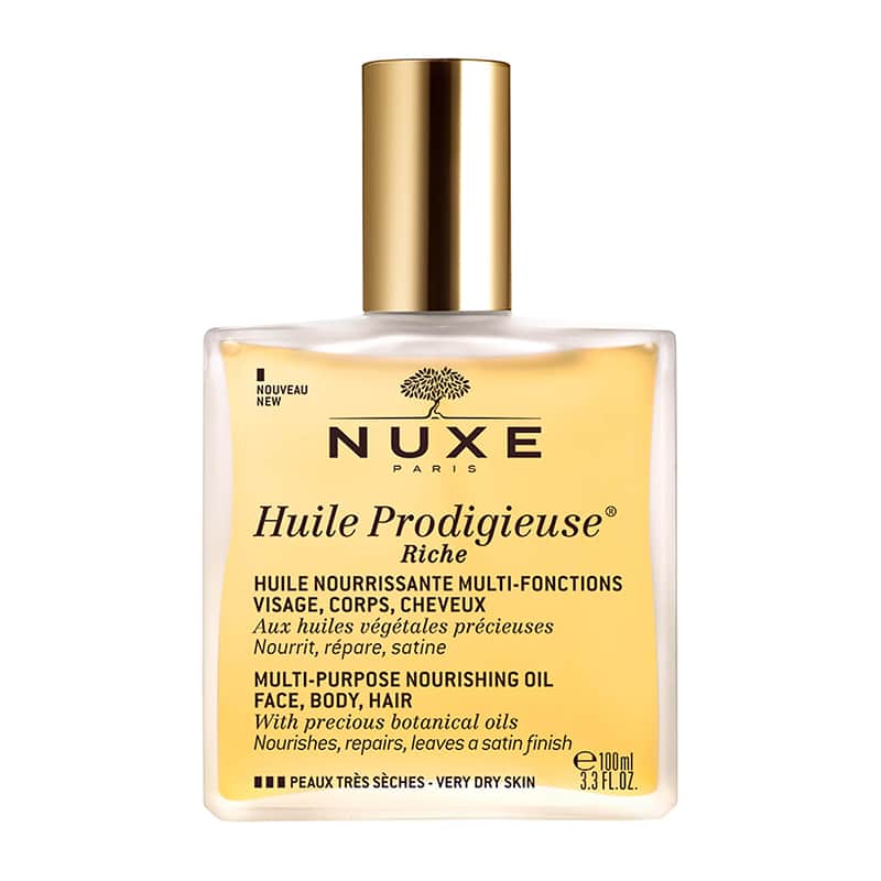 NUXE Huile Prodigieuse Riche | NUXE beauty oil | NUXE dry oil rich